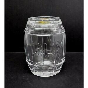 Nachtmann Bleikristall W. Germany 24% Lead Crystal Rum Barrel